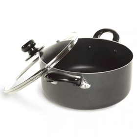 Better Chef 2Qt Heavy Gauge Aluminum Dutch Oven with Glass Lid