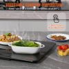 VEVOR Electric Warming Tray, 16.5" x 23.6" Portable Tempered Glass Heating Tray with Temperature Control (65-90¬∞C), Perfect for Dinner, Catering