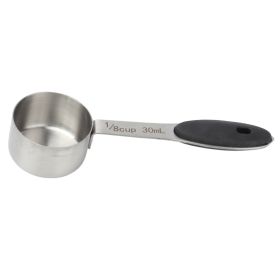 30ml Coffee Measuring Scoop 1/8 Cup Stainless Steel Tablespoon Large Capacity and Comfortable Hand Feeling for Kitchen (Option: as picture)