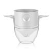 1 Pc Portable Foldable Coffee Filter Stainless Steel Easy Clean Reusable Coffee Funnel Paperless Pour Over Holder Coffee Dripper