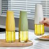 1pc Oil Pot Oil Bottle Household Kitchen Oil Bottle Oil Tank Automatic Opening And Closing Seasoning Bottle 9.31*2.85in