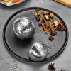 1pc 304 Stainless Steel Seasoning Ball; Thickened Ball Tea Strainer; Spice Filter; Kitchen Gadget